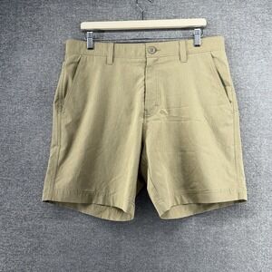 Game Guard Shorts Men Size 36x8 Khaki Casual Stretch